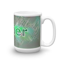 Load image into Gallery viewer, Esther Mug Nuclear Lemonade 15oz left view