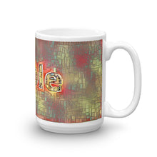 Load image into Gallery viewer, Apple Mug Transdimensional Caveman 15oz left view