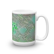 Load image into Gallery viewer, Lily Mug Nuclear Lemonade 15oz left view