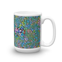 Load image into Gallery viewer, Trace Mug Unprescribed Affection 15oz left view
