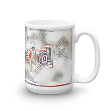 Load image into Gallery viewer, Donald Mug Frozen City 15oz left view
