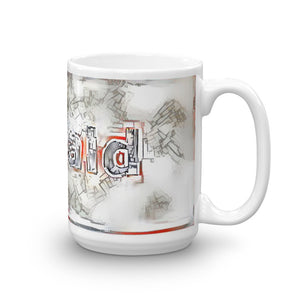 Donald Mug Frozen City 15oz left view