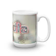Load image into Gallery viewer, Claudia Mug Ink City Dream 15oz left view