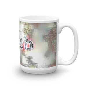 Caleb Mug Ink City Dream 15oz left view
