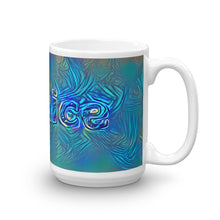 Load image into Gallery viewer, Glenice Mug Night Surfing 15oz left view