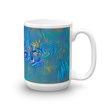 Load image into Gallery viewer, Aleah Mug Night Surfing 15oz left view