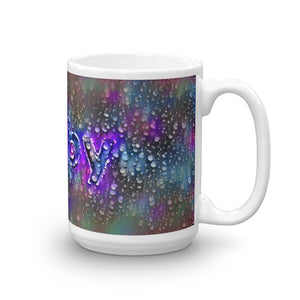Libby Mug Wounded Pluviophile 15oz left view