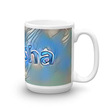 Load image into Gallery viewer, Aleisha Mug Liquescent Icecap 15oz left view
