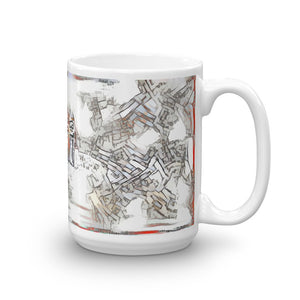 Eli Mug Frozen City 15oz left view