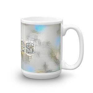 Miles Mug Victorian Fission 15oz left view