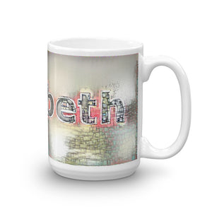 Elizabeth Mug Ink City Dream 15oz left view