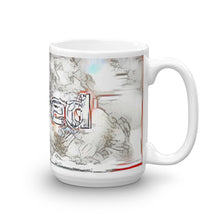 Load image into Gallery viewer, Alfred Mug Frozen City 15oz left view