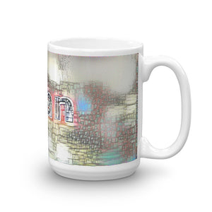 Tuan Mug Ink City Dream 15oz left view