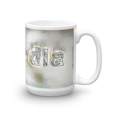 Load image into Gallery viewer, Amandla Mug Victorian Fission 15oz left view