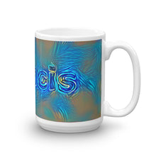 Load image into Gallery viewer, Francis Mug Night Surfing 15oz left view