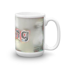 Load image into Gallery viewer, Hoang Mug Ink City Dream 15oz left view