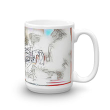 Load image into Gallery viewer, Aryan Mug Frozen City 15oz left view