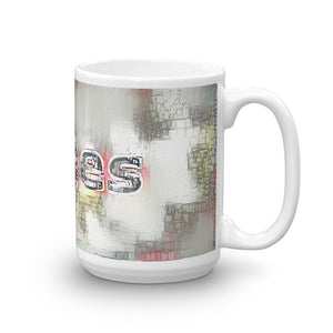 James Mug Ink City Dream 15oz left view