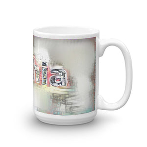 Sophia Mug Ink City Dream 15oz left view
