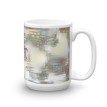 Load image into Gallery viewer, Lin Mug Ink City Dream 15oz left view