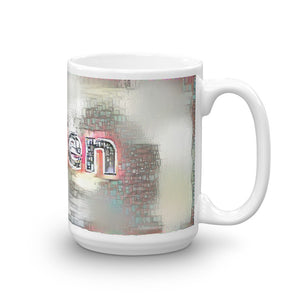 Aiden Mug Ink City Dream 15oz left view