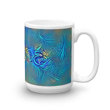 Load image into Gallery viewer, Alaina Mug Night Surfing 15oz left view