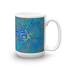 Load image into Gallery viewer, Luana Mug Night Surfing 15oz left view