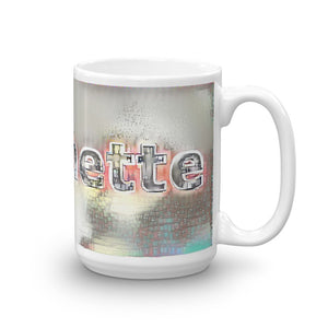 Jeannette Mug Ink City Dream 15oz left view