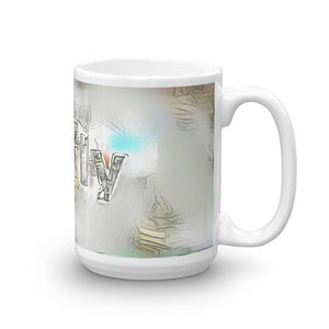 Emily Mug Victorian Fission 15oz left view