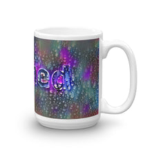 Load image into Gallery viewer, Ahmed Mug Wounded Pluviophile 15oz left view