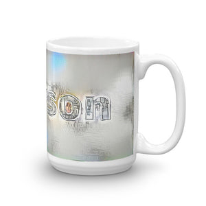 Grayson Mug Victorian Fission 15oz left view