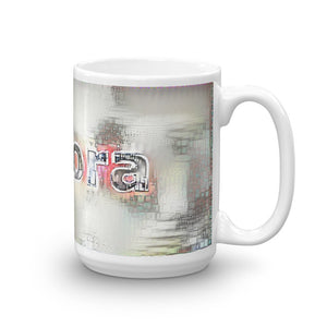 Aurora Mug Ink City Dream 15oz left view
