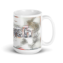 Load image into Gallery viewer, Aaliyah Mug Frozen City 15oz left view