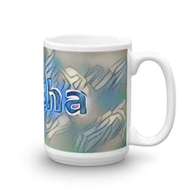 Load image into Gallery viewer, Alesha Mug Liquescent Icecap 15oz left view