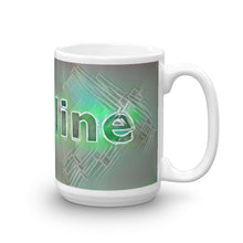 Load image into Gallery viewer, Caroline Mug Nuclear Lemonade 15oz left view