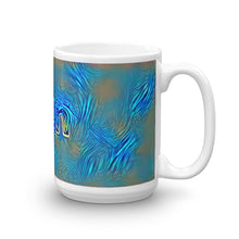 Load image into Gallery viewer, Ben Mug Night Surfing 15oz left view