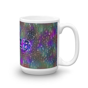 Aliza Mug Wounded Pluviophile 15oz left view