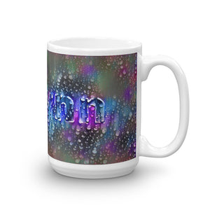 Adilynn Mug Wounded Pluviophile 15oz left view