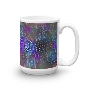 Alora Mug Wounded Pluviophile 15oz left view