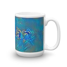 Load image into Gallery viewer, Rowan Mug Night Surfing 15oz left view