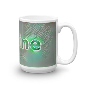 Nadine Mug Nuclear Lemonade 15oz left view