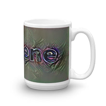Load image into Gallery viewer, Gaylene Mug Dark Rainbow 15oz left view