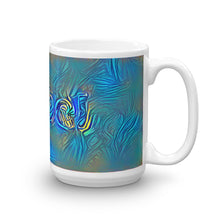 Load image into Gallery viewer, Mabel Mug Night Surfing 15oz left view