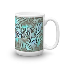 Load image into Gallery viewer, Abigail Mug Insensible Camouflage 15oz left view