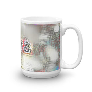 Nora Mug Ink City Dream 15oz left view