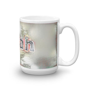 Elijah Mug Ink City Dream 15oz left view