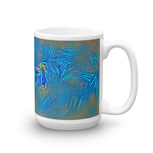 Load image into Gallery viewer, Carl Mug Night Surfing 15oz left view