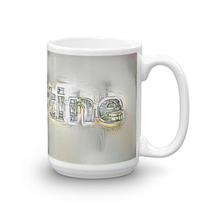 Christine Mug Victorian Fission 15oz left view