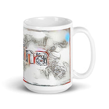 Load image into Gallery viewer, Alaina Mug Frozen City 15oz left view