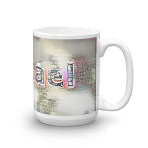 Michael Mug Ink City Dream 15oz left view